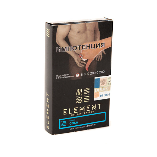 Табак ELEMENT ВОДА COLA 25 гр в Новом Уренгое