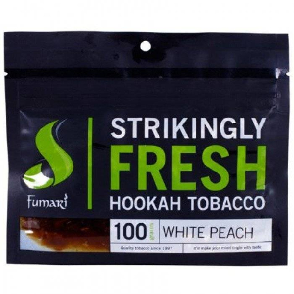 Табак Fumari White Peach 100 гр в Новом Уренгое