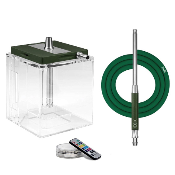 Кальян Hoob ATOM BRITISH RACING GREEN в Новом Уренгое
