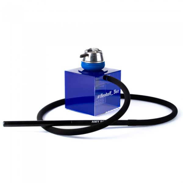 Кальян Hookah Box Blue синий (20 см) в Новом Уренгое