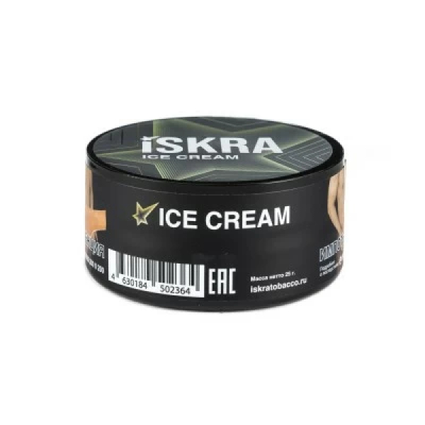 Табак Iskra Ice Cream (Сливочное мороженое) 25 гр в Новом Уренгое