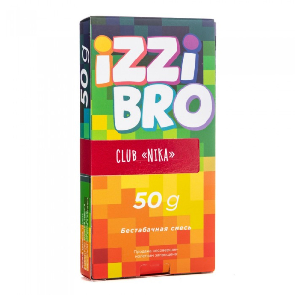 Смесь IZZIBRO CLUB Nika (Клубника) 50 гр в Новом Уренгое