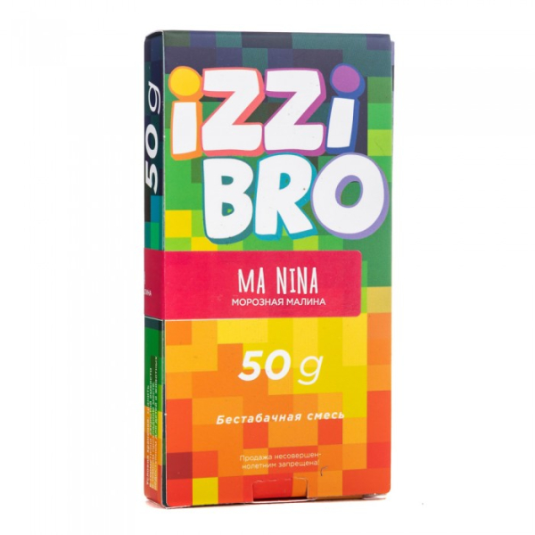 Смесь IZZIBRO MA Nina (Морозная малина) 50 гр в Новом Уренгое