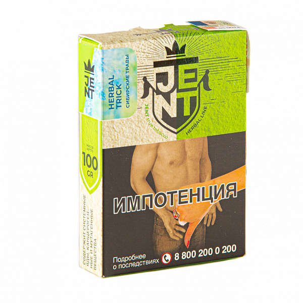 Табак Jent Herbal Herbal Trick (Сибирские Травы) 100 гр в Новом Уренгое