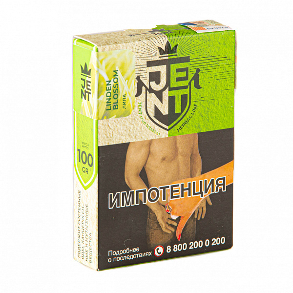 Табак Jent Herbal Linden Blossom (Липа) 100 гр в Новом Уренгое