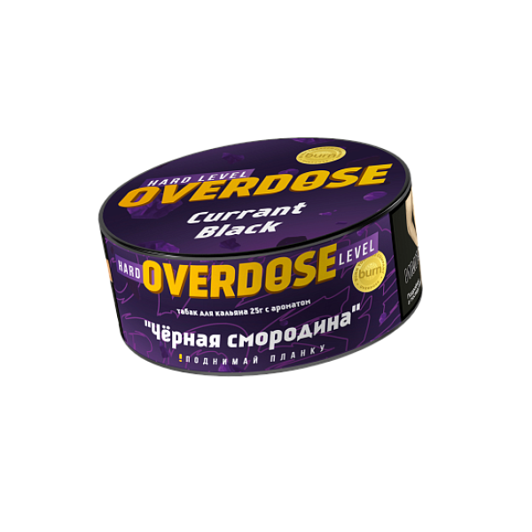 Табак OVERDOSE CURRANT BLACK 25 гр в Новом Уренгое