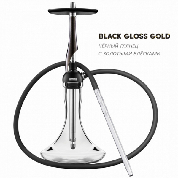 Кальян Koress K1T Black Gloss Gold в Новом Уренгое