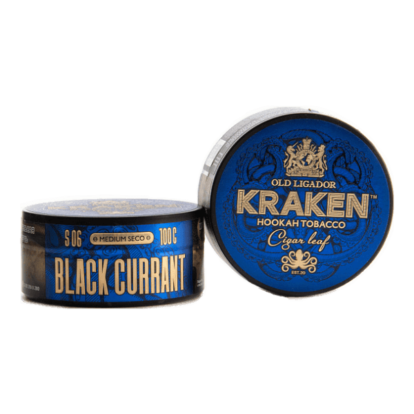Табак Kraken Medium Seco Black Currant (Черная Смородина) 100 гр в Новом Уренгое