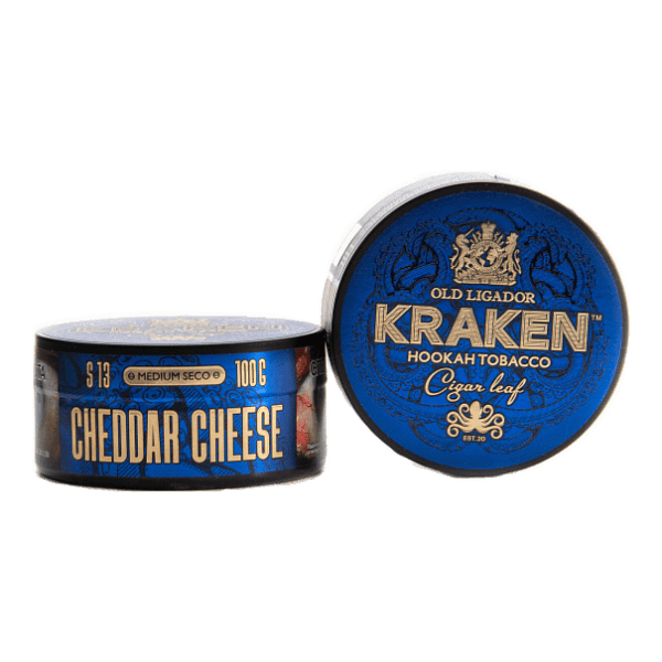 Табак Kraken Medium Seco Cheddar Cheese (Сыр Чеддер) 100 гр в Новом Уренгое