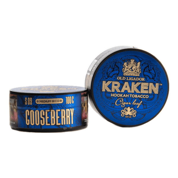 Табак Kraken Medium Seco Goozeberry (Крыжовник) 100 гр в Новом Уренгое