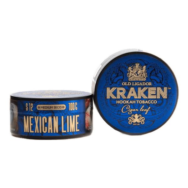 Табак Kraken Medium Seco Mexican lime (Мексиканский лайм) 100 гр в Новом Уренгое