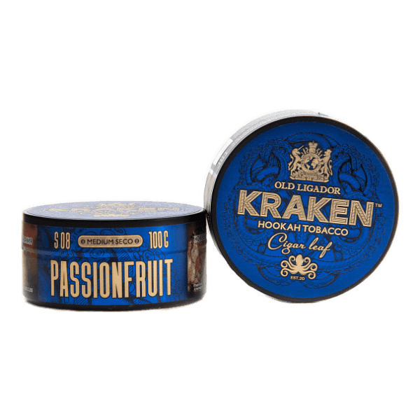 Табак Kraken Medium Seco Passion Fruit (Маракуйя) 100 гр в Новом Уренгое