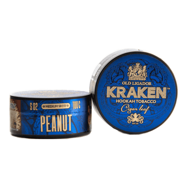 Табак Kraken Medium Seco Peanut (Арахис) 100 гр в Новом Уренгое