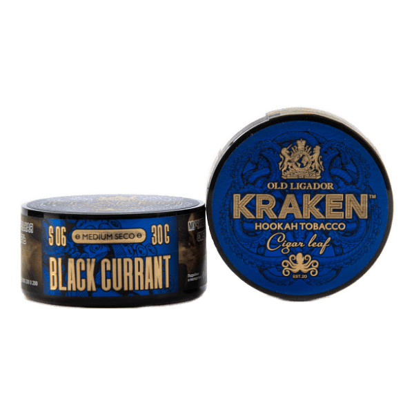 Табак Kraken Medium Seco Black Currant (Черная смородина) 30 гр в Новом Уренгое