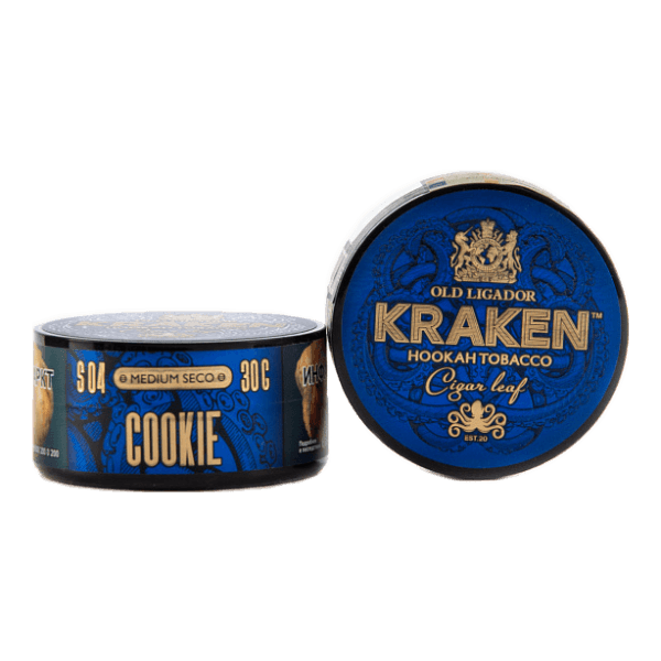 Табак Kraken Medium Seco Cookie (Печенье) 30 гр в Новом Уренгое