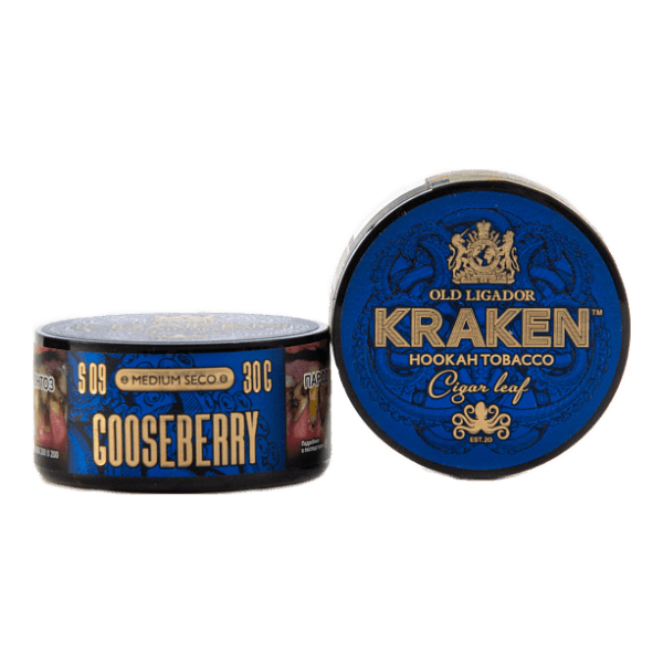 Табак Kraken Medium Seco Goozeberry (Крыжовник) 30 гр в Новом Уренгое