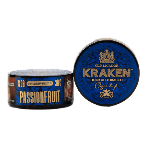 Табак Kraken Medium Seco Passion Fruit (Маракуйя) 30 гр в Новом Уренгое