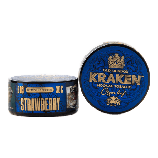 Табак Kraken Medium Seco Strawberr (Клубника) 30 гр в Новом Уренгое