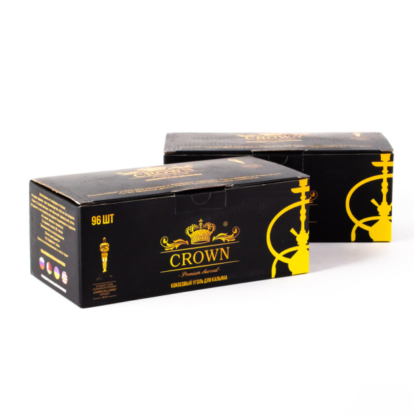 Уголь Crown Кокосовый 96 Шт (22 Мм) в Новом Уренгое