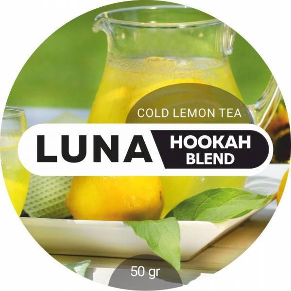 Табак Luna Cold Lemon Tea 50 грамм в Новом Уренгое