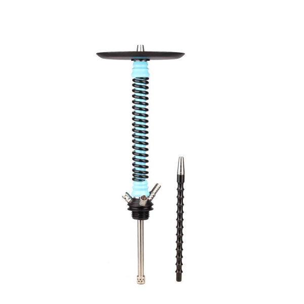 Кальян Mamay Customs Coilovers v12 Голубой/черный в Новом Уренгое