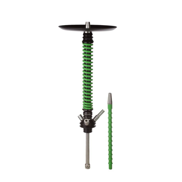 Кальян Mamay Customs Coilovers v12 Зеленый/Черный в Новом Уренгое