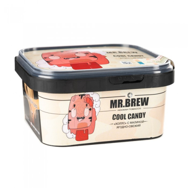 Табак Mr Brew Cool Candy (Малиновый холлс) 200 гр в Новом Уренгое