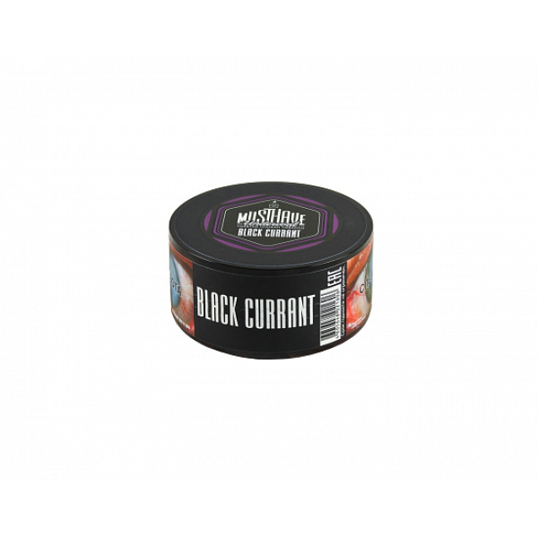Табак MUST HAVE BLACK CURRANT 25 грамм в Новом Уренгое