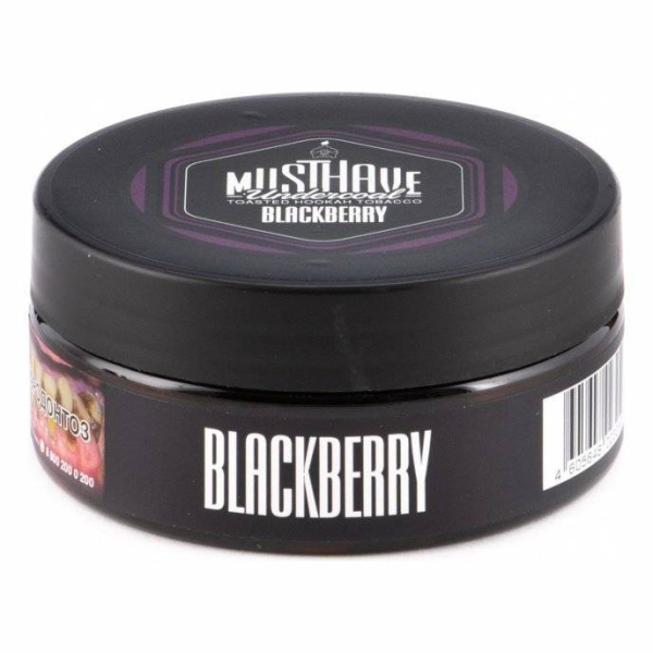 Табак Must Have Blackberry 125 грамм в Новом Уренгое
