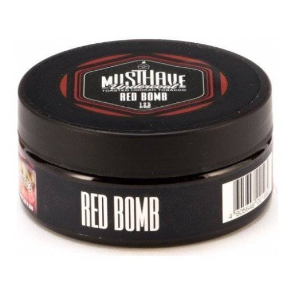 Табак Must Have Red Bomb 125 грамм в Новом Уренгое