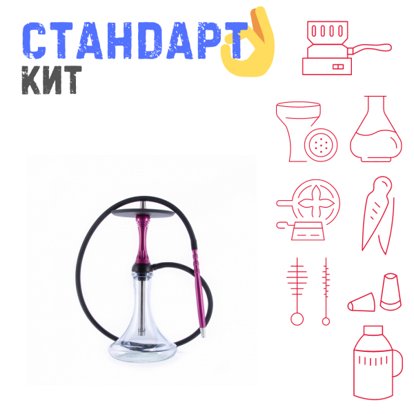 Набор с кальяном  Alpha Hookah X Harley СТАНДАРТ в Новом Уренгое