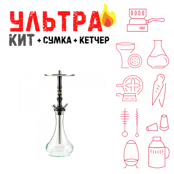 Набор с кальяном  Maklaud Dzen F/Sr ВСЕ ВКЛЮЧЕНО в Новом Уренгое