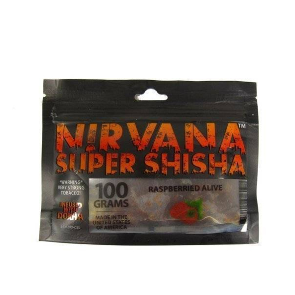 Табак Nirvana Raspberried Alive 100 грамм в Новом Уренгое
