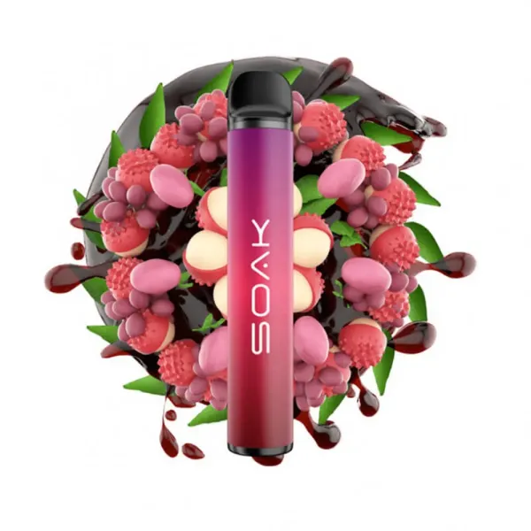 SOAK X Lychee Lemonade (Лимонад с личи), 1500 тяг в Новом Уренгое