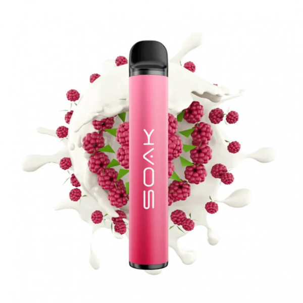 SOAK X Raspberry Yogurt (Малиновый йогурт), 1500 тяг в Новом Уренгое