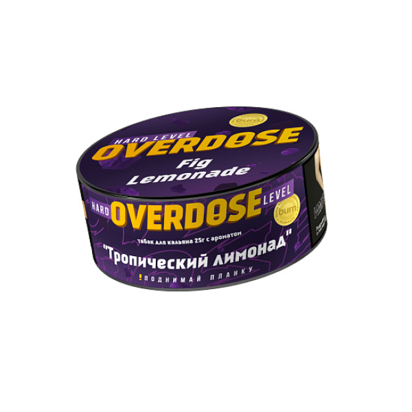 Табак OVERDOSE Fig Lemonade (тропический лимонад) 25 гр в Новом Уренгое