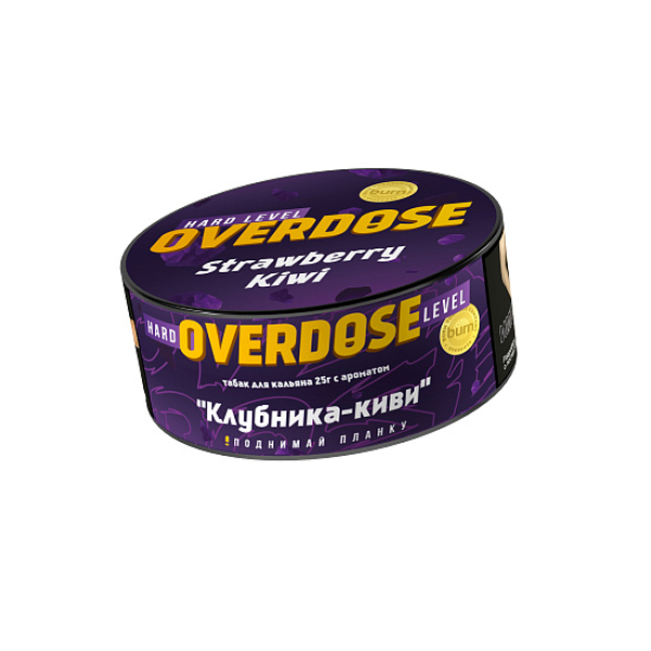Табак OVERDOSE Strawberry Kiwi (клубника киви) 25 гр в Новом Уренгое