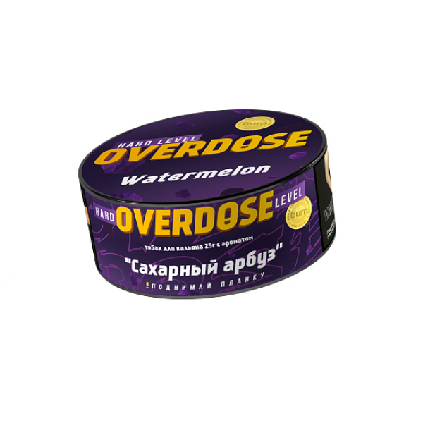 Табак OVERDOSE Watermelon (сахарный арбуз) 25 гр в Новом Уренгое
