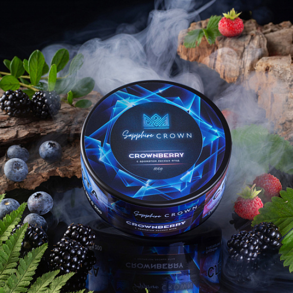Табак Sapphire Crown Crownberry (Лесные Ягоды) 100 гр в Новом Уренгое