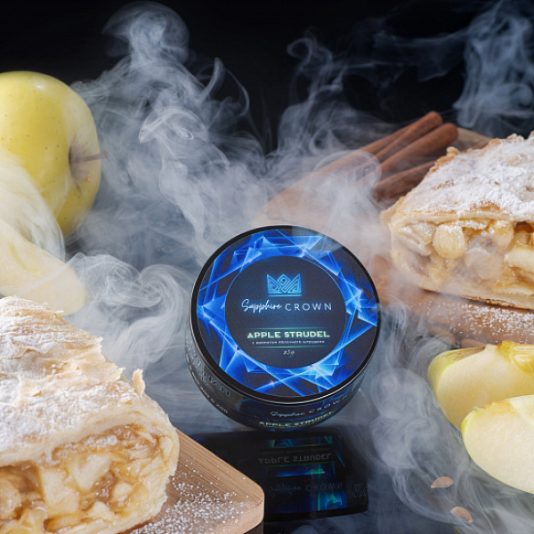 Табак Sapphire Crown Apple Strudel (Яблочный Штрудель) 25 гр в Новом Уренгое