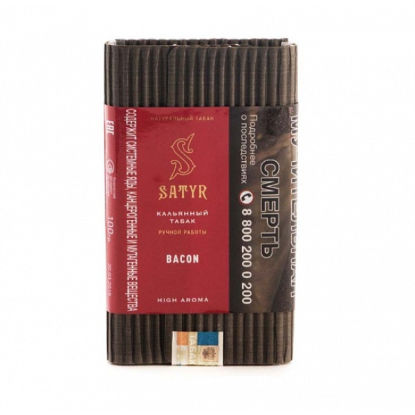 Табак Satyr Bacon 100 грамм в Новом Уренгое