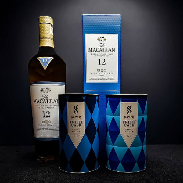 Табак Satyr TRIPLE CASK (МАКАЛЛАН) 100 грамм в Новом Уренгое