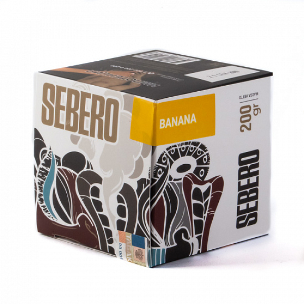 Табак SEBERO BANANA 200 грамм в Новом Уренгое