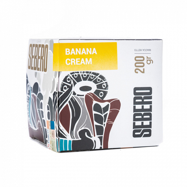 Табак SEBERO BANANA CREAM 200 грамм в Новом Уренгое