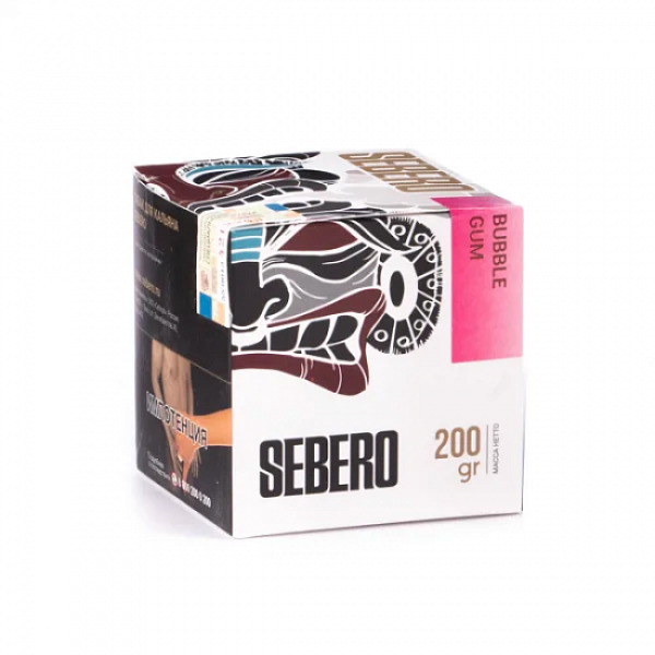 Табак SEBERO BUBBLE GUM 200 грамм в Новом Уренгое