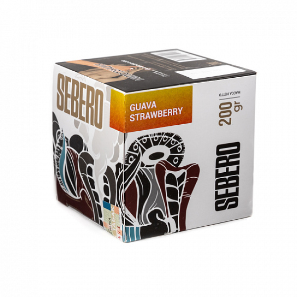 Табак SEBERO GUAVA STRAWBERRY 200 грамм в Новом Уренгое