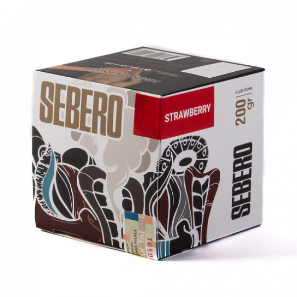 Табак SEBERO STRAWBERRY 200 грамм в Новом Уренгое