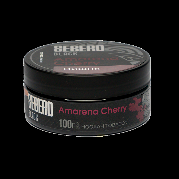 Табак SEBERO BLACK AMARENA CHERRY 100 гр в Новом Уренгое