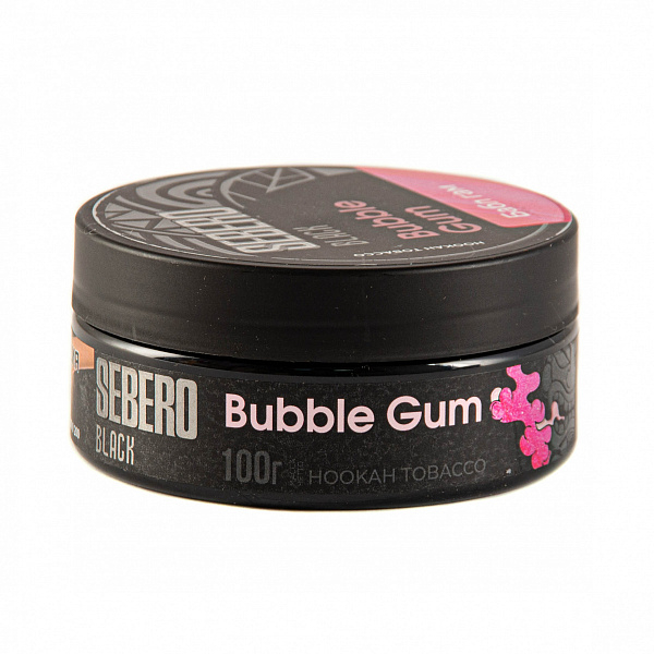 Табак SEBERO BLACK BUBBLE GUM 100 гр в Новом Уренгое