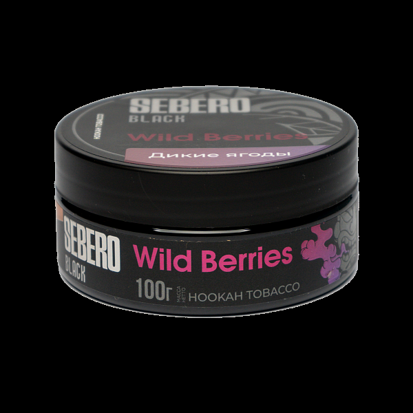 Табак SEBERO BLACK WILD BERRIES 100 гр в Новом Уренгое